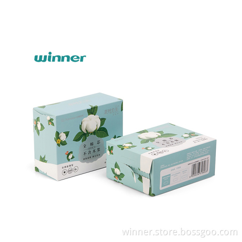 WPC-SP-04 Cotton Core Biodegradable Period Pads Series
